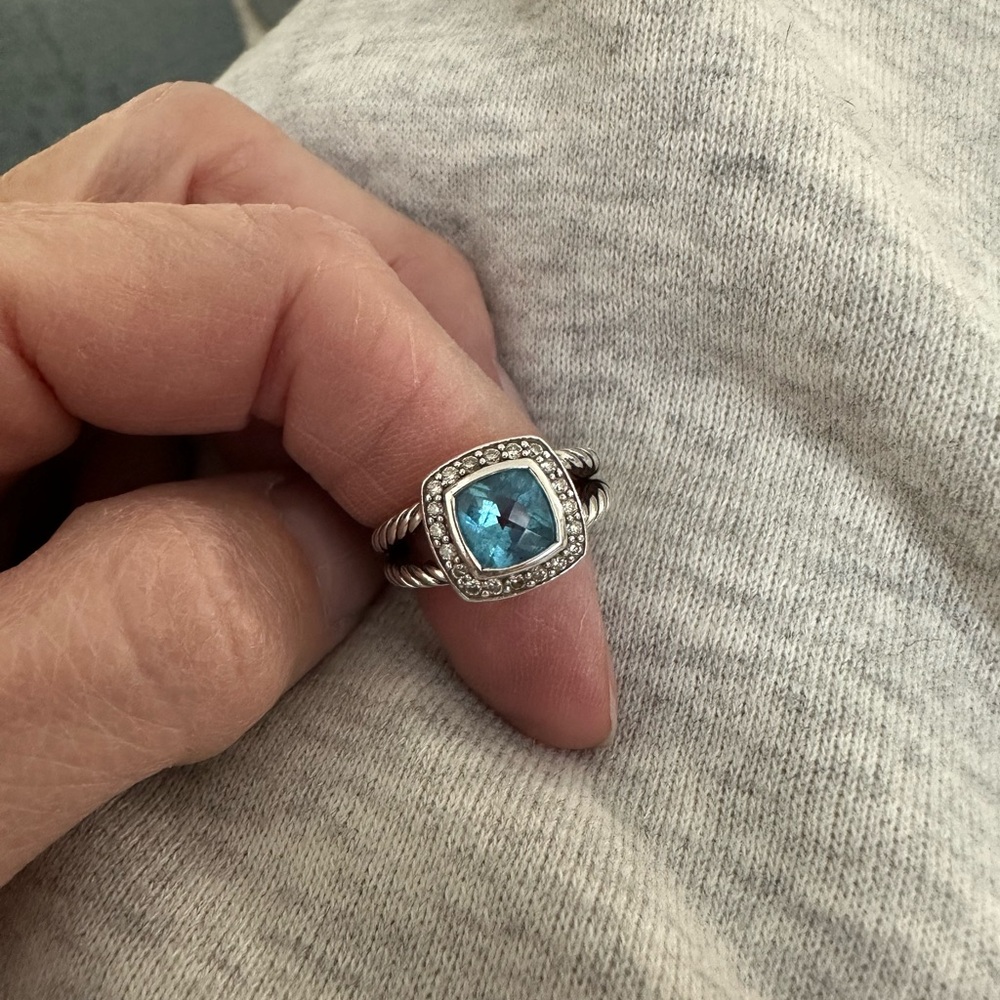 DAVID YURMAN Petite Albion topaz ring